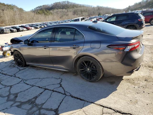 4T1K61BK6NU048285 - 2022 TOYOTA CAMRY XSE GRAY photo 2