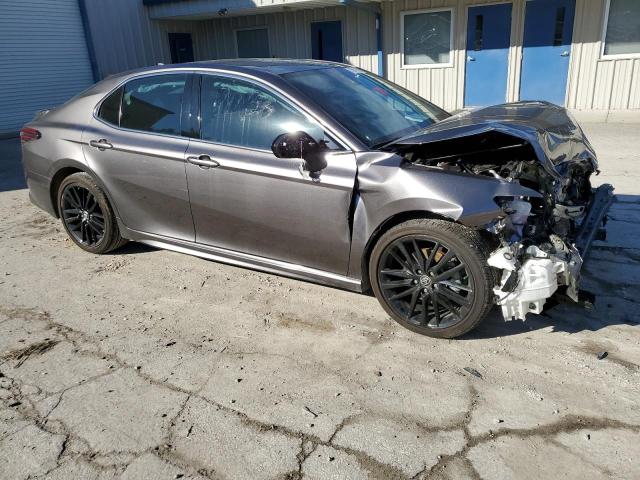 4T1K61BK6NU048285 - 2022 TOYOTA CAMRY XSE GRAY photo 4