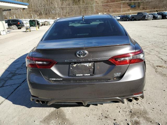 4T1K61BK6NU048285 - 2022 TOYOTA CAMRY XSE GRAY photo 6