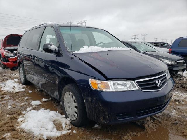 5FNRL18554B145904 - 2004 HONDA ODYSSEY LX BLUE photo 4