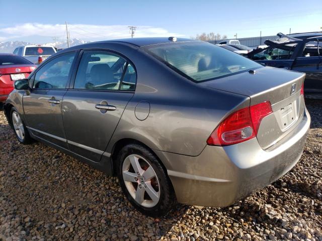 2HGFA168X8H311342 - 2008 HONDA CIVIC EX GRAY photo 2