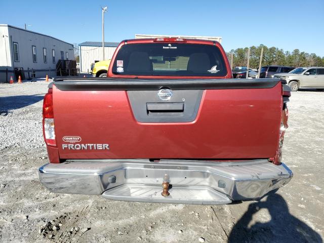 1N6AD0ER8EN744887 - 2014 NISSAN FRONTIER S RED photo 6