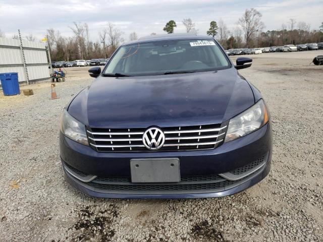 1VWBN7A33DC107623 - 2013 VOLKSWAGEN PASSAT SE BLACK photo 5