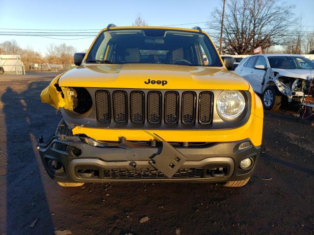 ZACCJBAB8JPH95221 - 2018 JEEP RENEGADE SPORT YELLOW photo 5