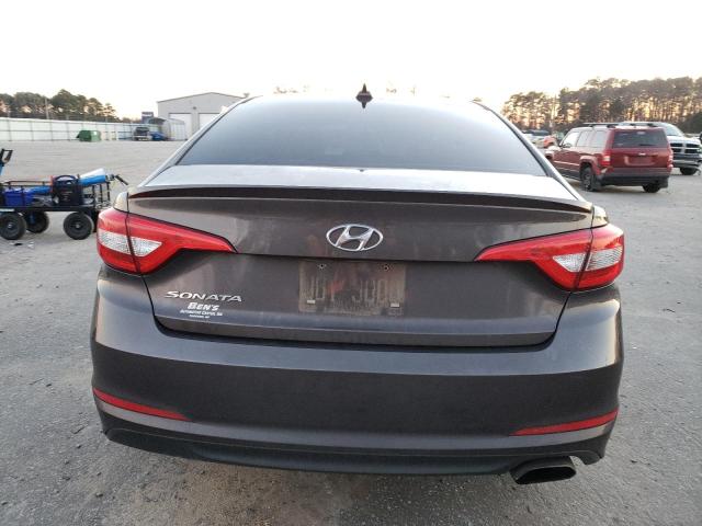 5NPE24AF5HH545698 - 2017 HYUNDAI SONATA SE BROWN photo 6