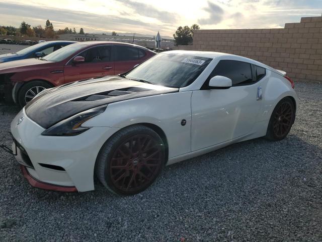 JN1AZ4EH4FM443949 - 2015 NISSAN 370Z BASE WHITE photo 1