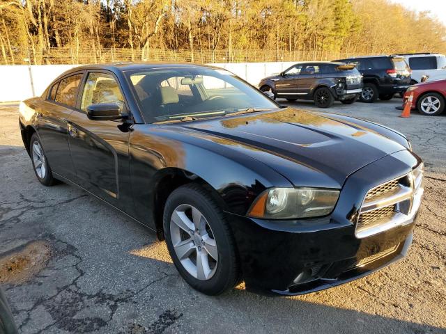 2C3CDXBGXEH283499 - 2014 DODGE CHARGER SE BLACK photo 4