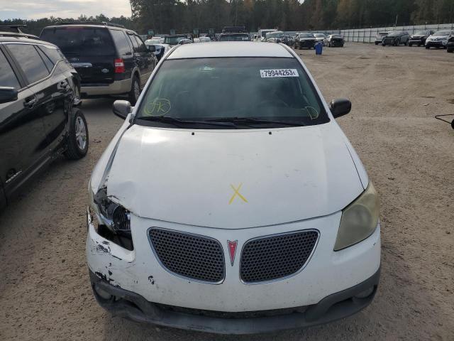 5Y2SL63885Z459901 - 2006 PONTIAC VIBE WHITE photo 5