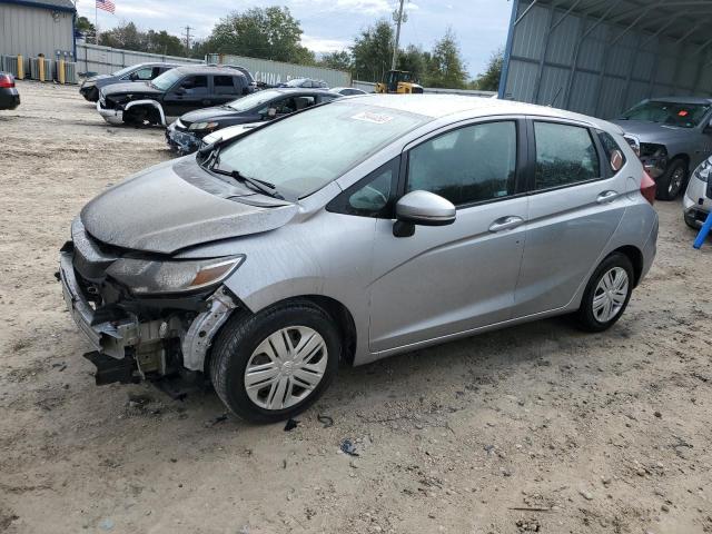 3HGGK5H41KM704819 - 2019 HONDA FIT LX SILVER photo 1