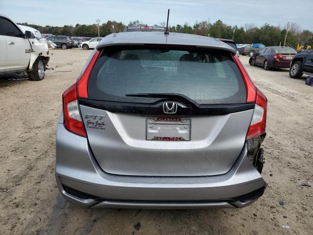 3HGGK5H41KM704819 - 2019 HONDA FIT LX SILVER photo 6