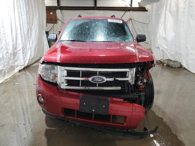 1FMCU9DG1CKB76377 - 2012 FORD ESCAPE XLT BURGUNDY photo 5