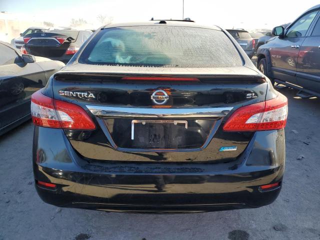 3N1AB7AP3DL703042 - 2013 NISSAN SENTRA S BLACK photo 6