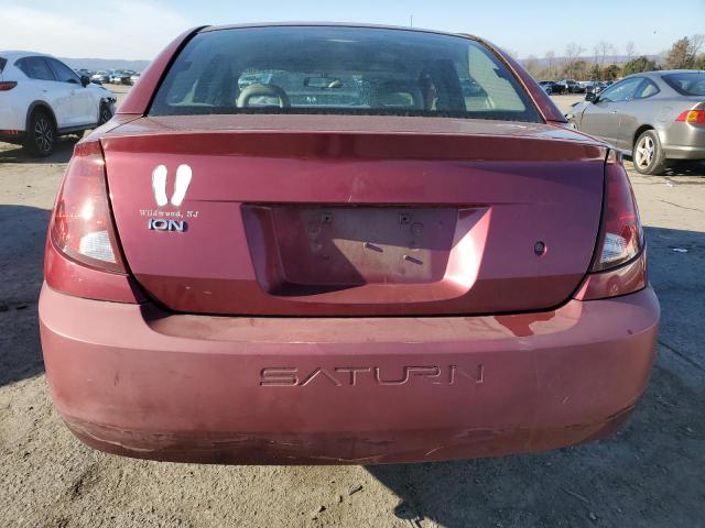 1G8AJ52F15Z175273 - 2005 SATURN ION LEVEL 2 წითელი ფოტო 6