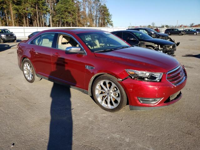 1FAHP2F82JG142064 - 2018 FORD TAURUS LIMITED RED photo 4