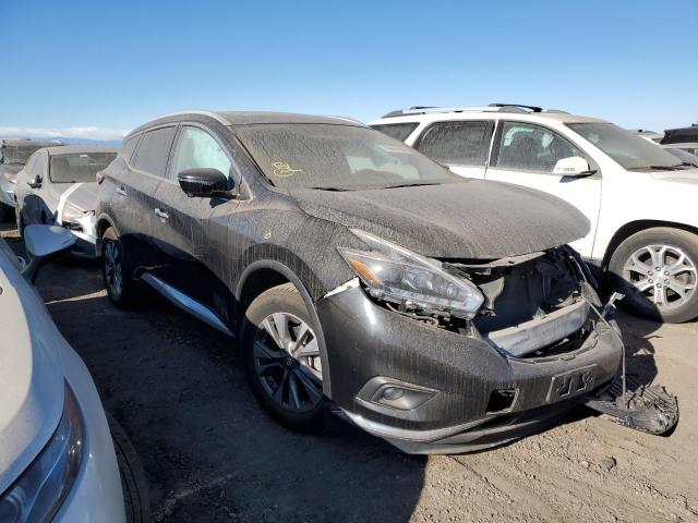 5N1AZ2MH4JN186972 - 2018 NISSAN MURANO S BLACK photo 4