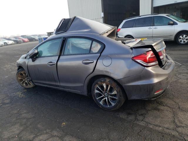 19XFB2F83EE218607 - 2014 HONDA CIVIC EX BROWN photo 2