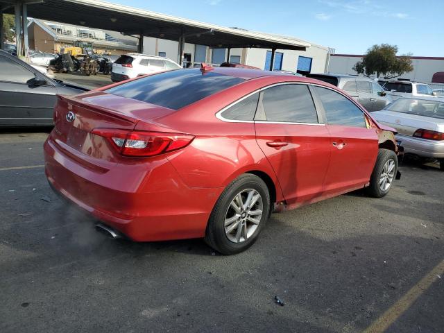 5NPE24AF0HH530512 - 2017 HYUNDAI SONATA SE BURGUNDY photo 3