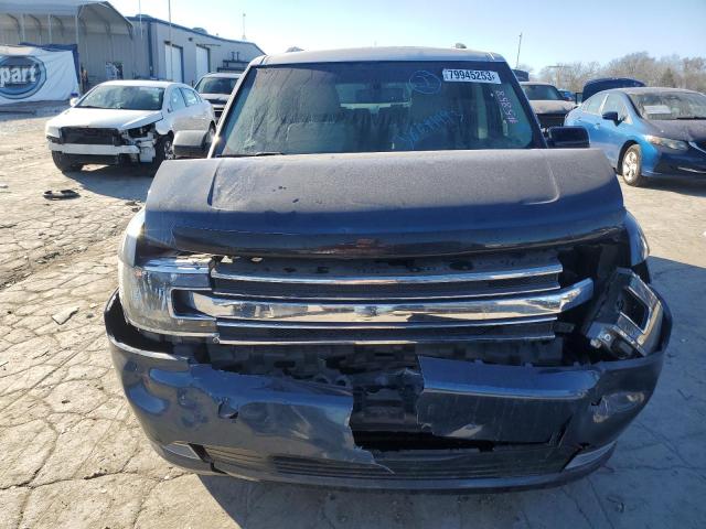 2FMHK6C8XHBA05858 - 2017 FORD FLEX SEL BLUE photo 5