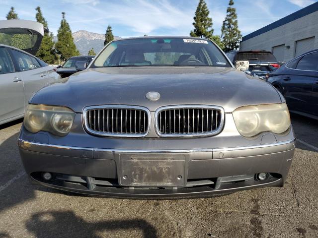 WBAGN63463DR11848 - 2003 BMW 745 LI GRAY photo 5