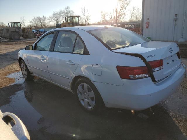 5NPET46C38H337993 - 2008 HYUNDAI SONATA GLS WHITE photo 2