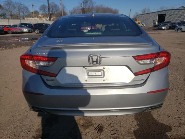 1HGCV1F32KA131466 - 2019 HONDA ACCORD SPORT SILVER photo 6