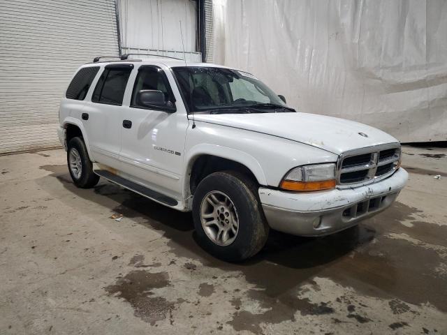 1B4HS28N11F522205 - 2001 DODGE DURANGO WHITE photo 4