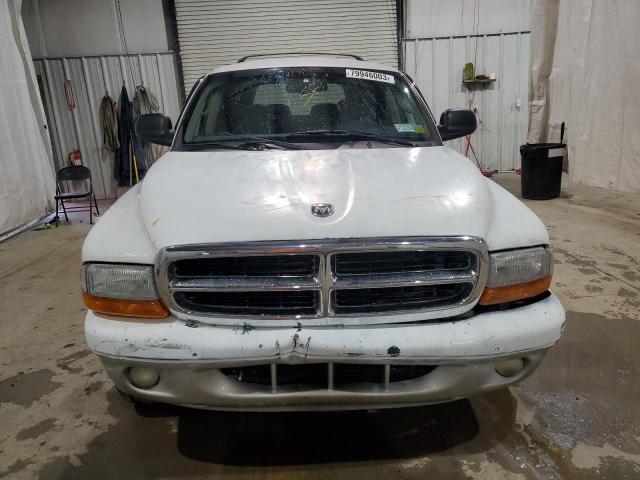 1B4HS28N11F522205 - 2001 DODGE DURANGO WHITE photo 5