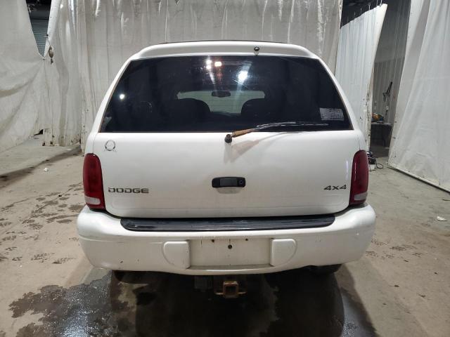 1B4HS28N11F522205 - 2001 DODGE DURANGO WHITE photo 6