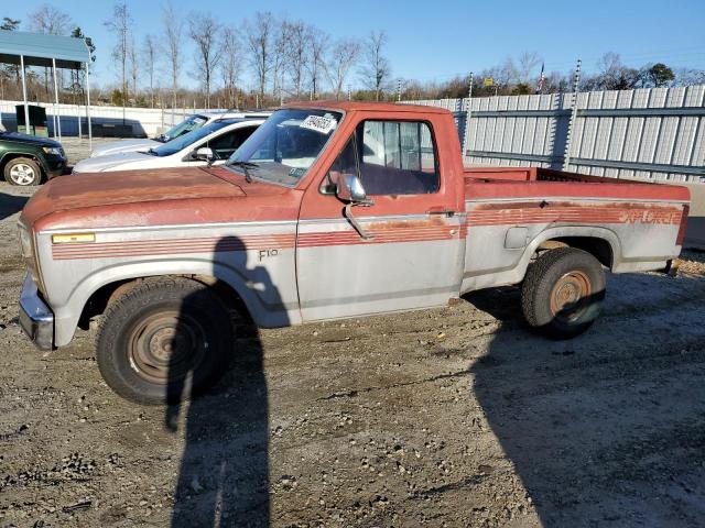 1983 FORD F100, 