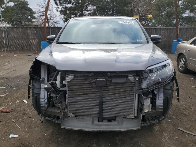 5FNYF8H56MB016985 - 2021 HONDA PASSPORT EXL GRAY photo 5