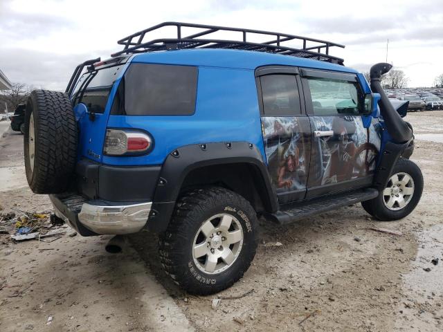 JTEBU11FX70076501 - 2007 TOYOTA FJ CRUISER BLUE photo 3