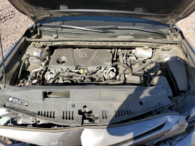 4T1S31AK5MU568440 - 2021 TOYOTA CAMRY SE GRAY photo 11