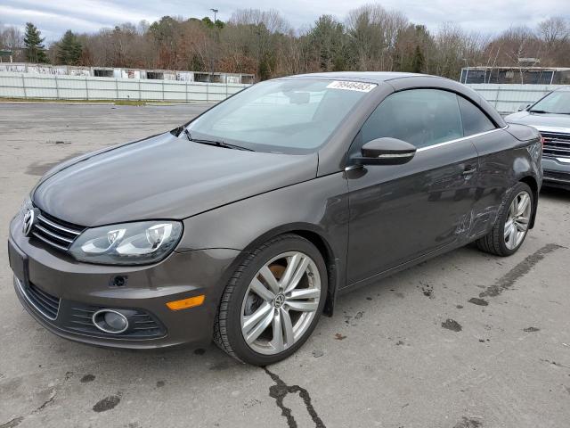 WVWFW7AH6CV016099 - 2012 VOLKSWAGEN EOS LUX 棕色 照片 1