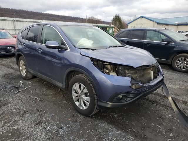 2HKRM4H55DH650437 - 2013 HONDA CR-V EX BLUE photo 4