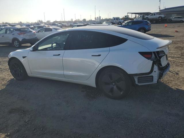 5YJ3E1EA1PF516157 - 2023 TESLA MODEL 3 WHITE photo 2