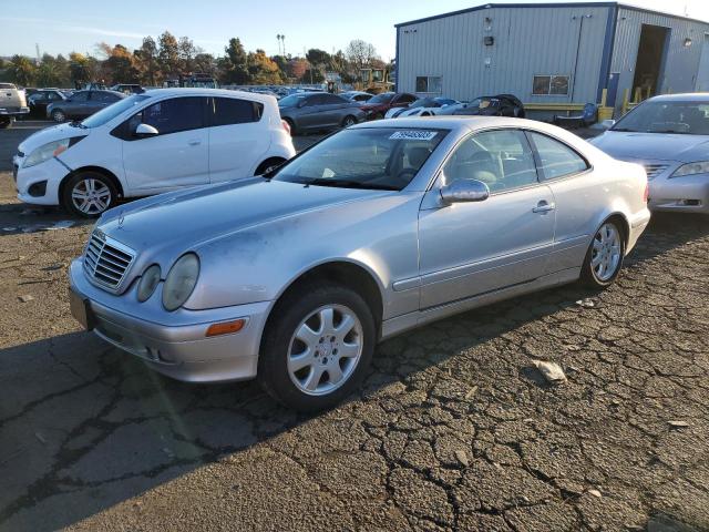 WDBLJ65G52F196521 - 2002 MERCEDES-BENZ CLK 320 SILVER photo 1