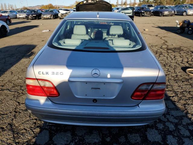 WDBLJ65G52F196521 - 2002 MERCEDES-BENZ CLK 320 SILVER photo 6