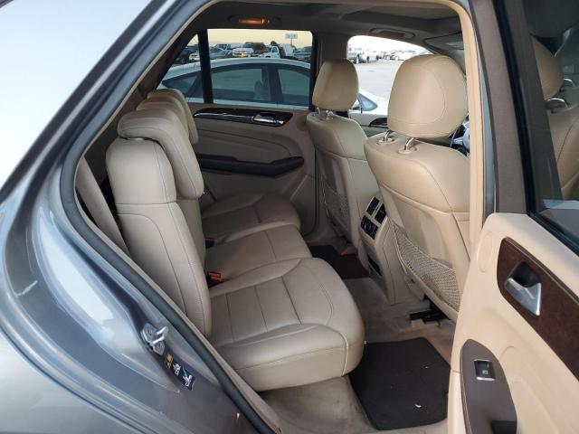 4JGDA5HB6DA221566 - 2013 MERCEDES-BENZ ML 350 4MATIC GRAY photo 10