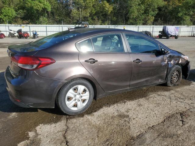 3KPFL4A74JE201915 - 2018 KIA FORTE LX CHARCOAL photo 3