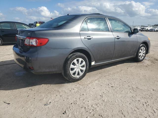 2T1BU4EE4BC560850 - 2011 TOYOTA COROLLA BASE CHARCOAL photo 3