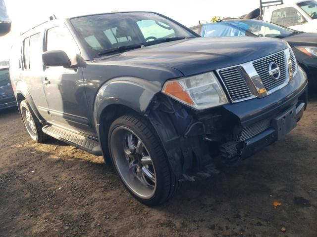 5N1AR18U46C667695 - 2006 NISSAN PATHFINDER LE BLUE photo 4