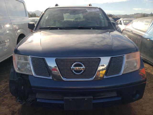 5N1AR18U46C667695 - 2006 NISSAN PATHFINDER LE BLUE photo 5