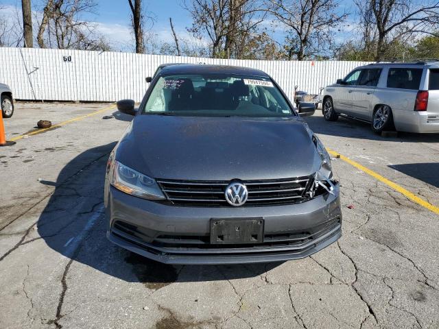 3VW2K7AJ0FM424882 - 2015 VOLKSWAGEN JETTA BASE GRAY photo 5