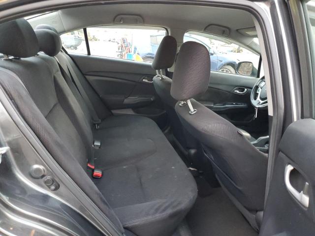 2HGFB2F51DH557392 - 2013 HONDA CIVIC LX GRAY photo 10