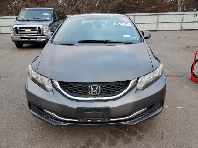 2HGFB2F51DH557392 - 2013 HONDA CIVIC LX GRAY photo 5