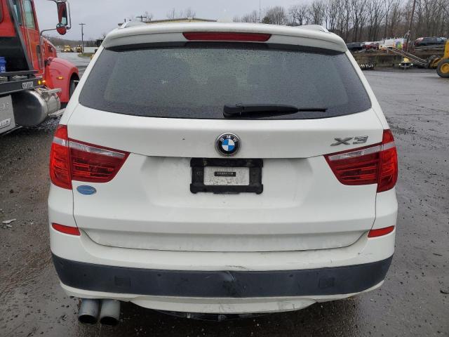 5UXWX9C58E0D43374 - 2014 BMW X3 XDRIVE28I WHITE photo 6