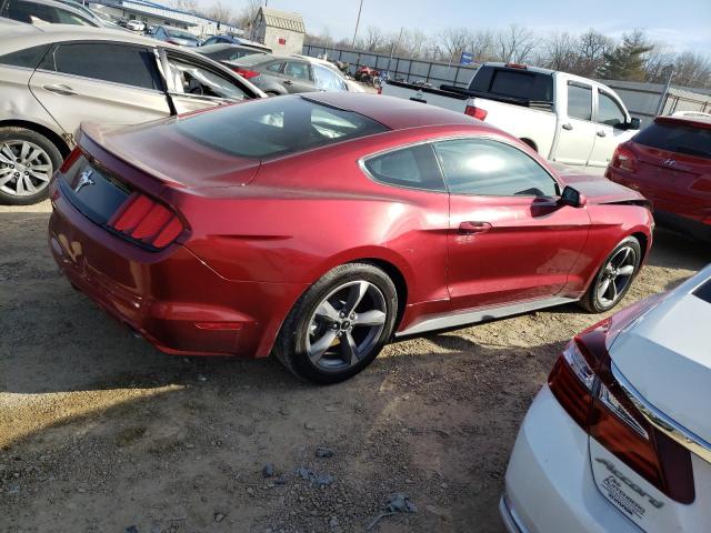 1FA6P8AM3G5293059 - 2016 FORD MUSTANG RED photo 3