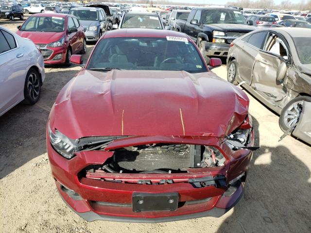 1FA6P8AM3G5293059 - 2016 FORD MUSTANG RED photo 5