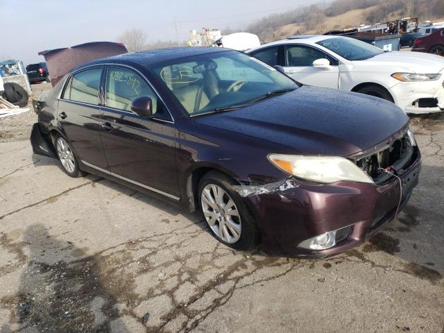 4T1BK3DB7BU371406 - 2011 TOYOTA AVALON BASE BURGUNDY photo 1