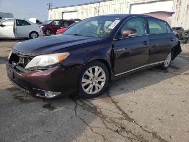 4T1BK3DB7BU371406 - 2011 TOYOTA AVALON BASE BURGUNDY photo 2